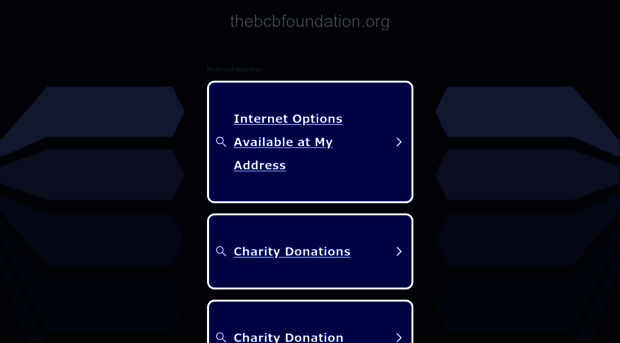 thebcbfoundation.org