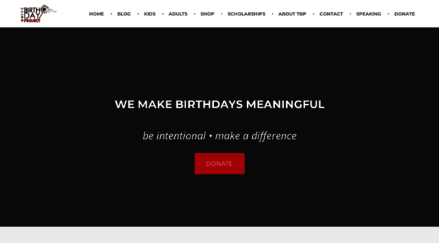 thebdayproject.com