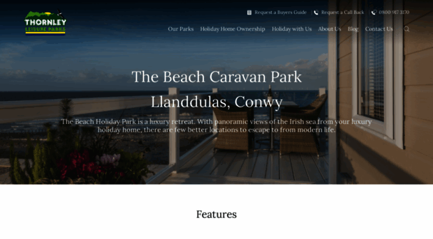 thebeachcaravanpark.co.uk