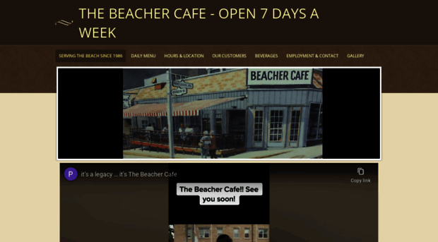 thebeachercafe.com