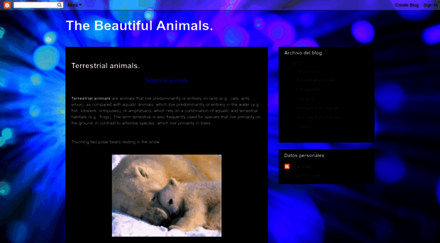 thebeautifulanimals.blogspot.com