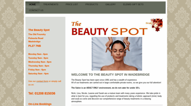 thebeautyspotwadebridge.com