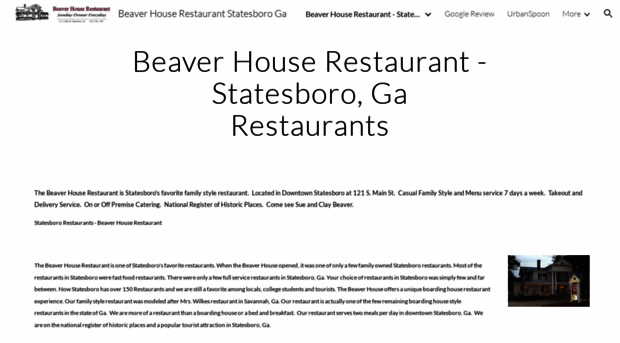 thebeaverhouserestaurant.com