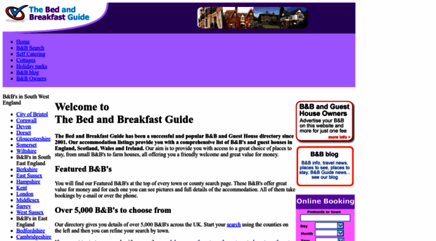 thebedandbreakfastguide.co.uk