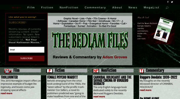 thebedlamfiles.com