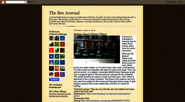 thebeejournal.blogspot.com