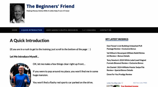 thebeginnersfriend.com