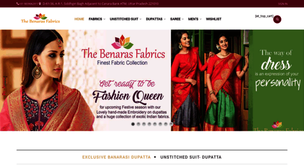 thebenarasfabrics.com