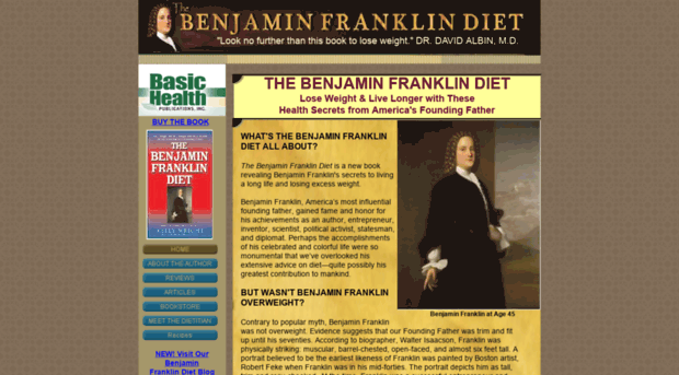 thebenjaminfranklindiet.com