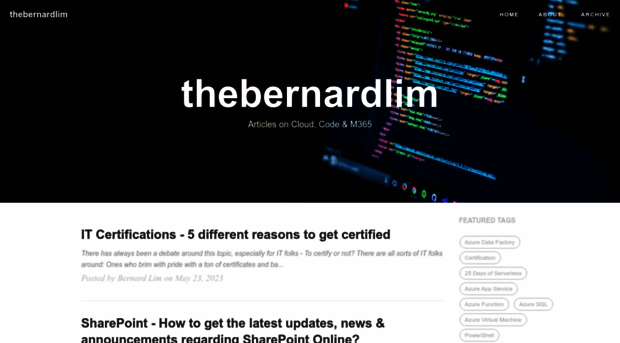 thebernardlim.com