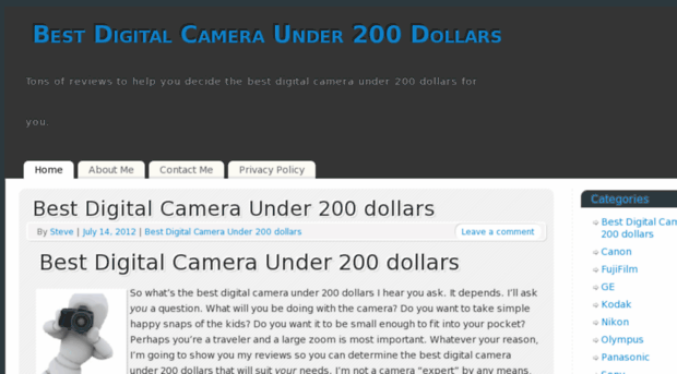 thebestdigitalcameraunder200.com