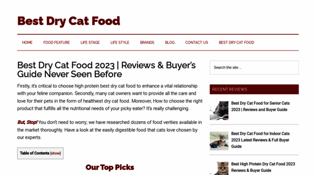 thebestdrycatfood.com