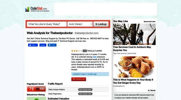 thebestpcdoctor.com.cutestat.com