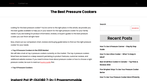 thebestpressurecookers.com