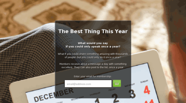 thebestthingthisyear.com