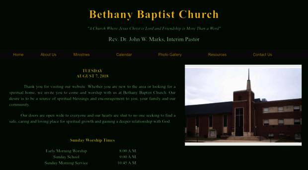 thebethanybaptistchurch.org