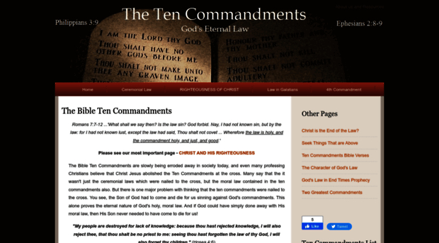 thebible-tencommandments.com