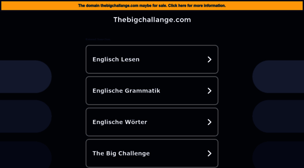 thebigchallange.com