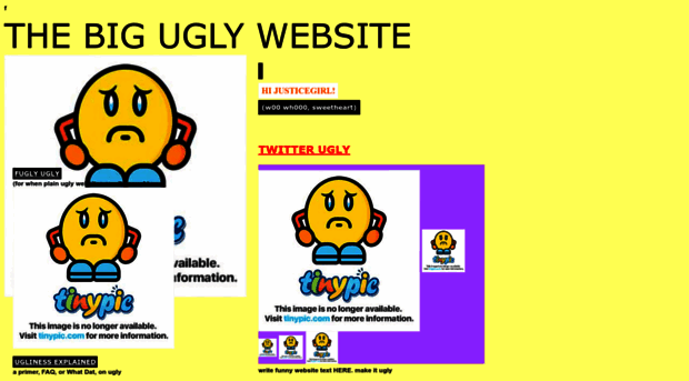 thebiguglywebsite.com