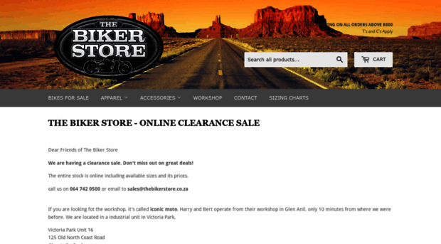 thebikerstore.co.za