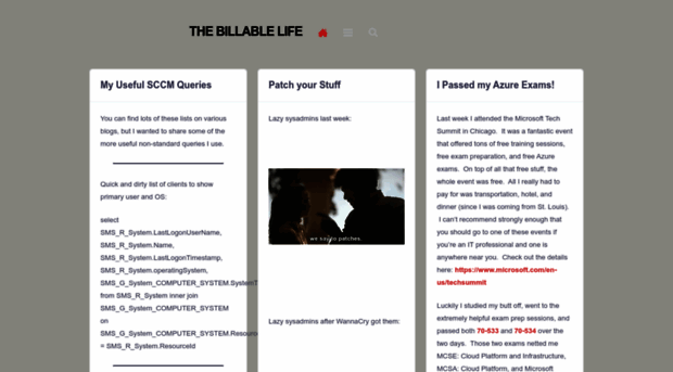 thebillablelife.com