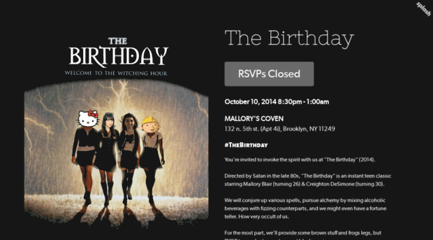 thebirthday.splashthat.com