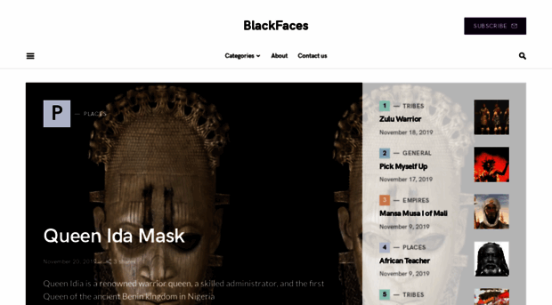 theblackfaces.com