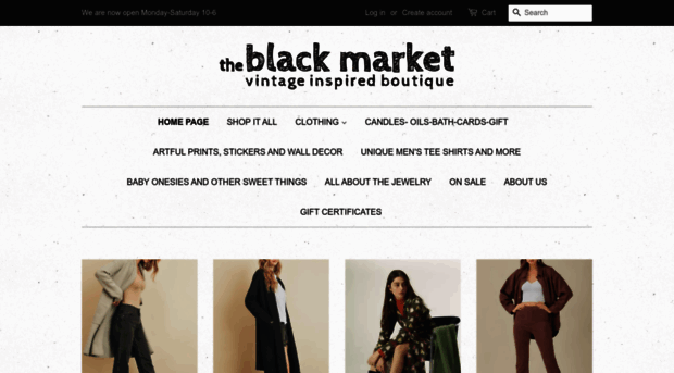 theblackmarketboutique.com