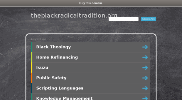 theblackradicaltradition.org