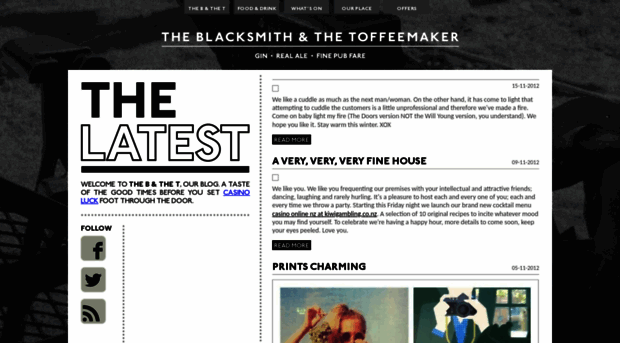 theblacksmithandthetoffeemaker.co.uk