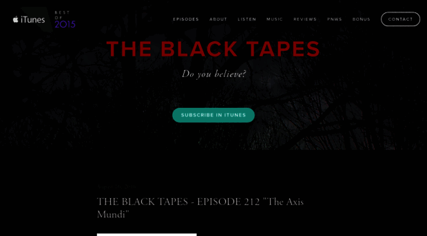 theblacktapespodcast.com