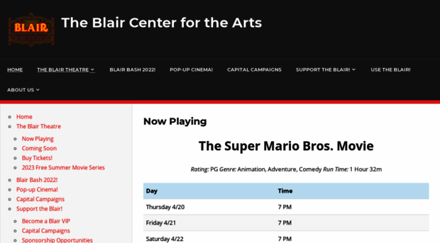 theblairtheater.com