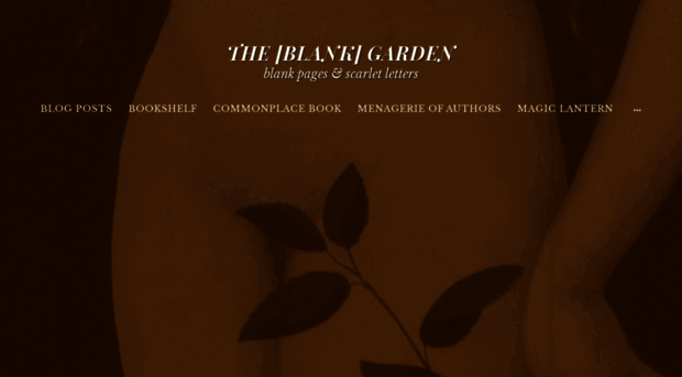 theblankgarden.com