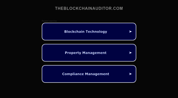 theblockchainauditor.com