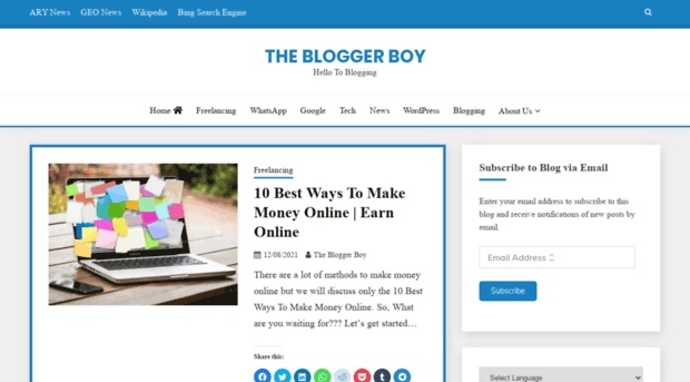 thebloggerboy.com