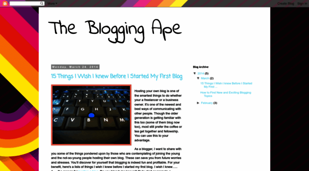 thebloggingape.blogspot.com