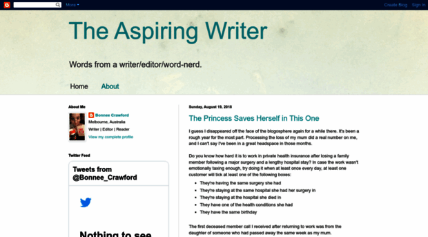 thebloggingofanaspiringwriter.blogspot.com