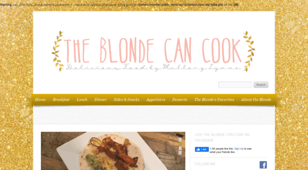 theblondecancook.com