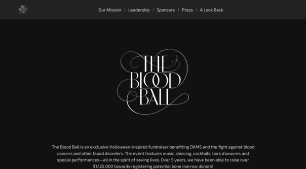 thebloodball.org