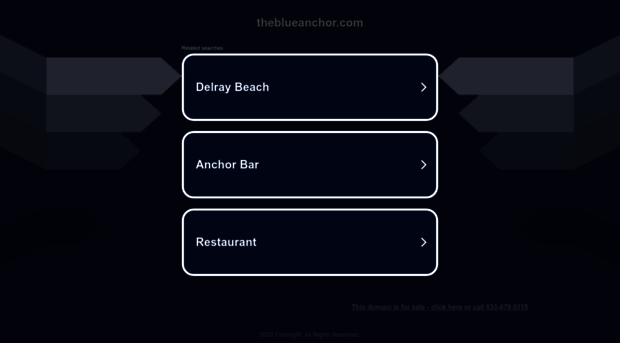 theblueanchor.com