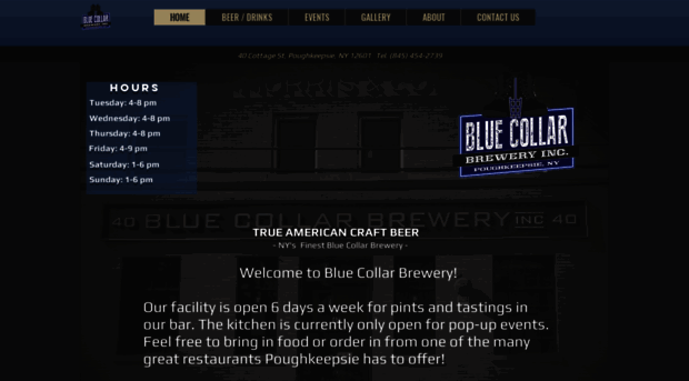 thebluecollarbrewery.com