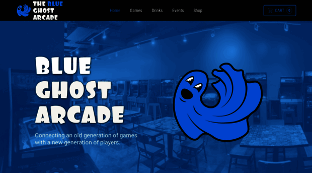 theblueghostarcade.com