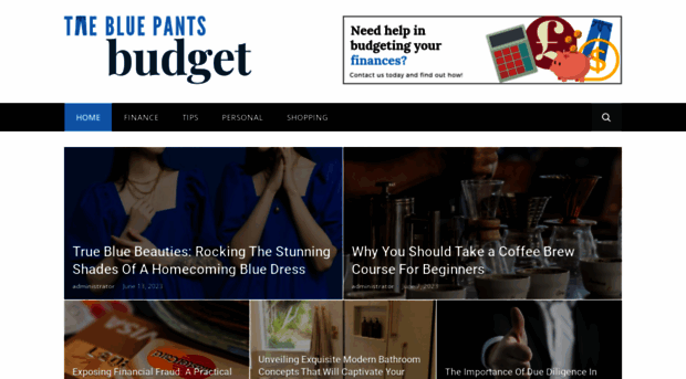 thebluepantsbudget.com