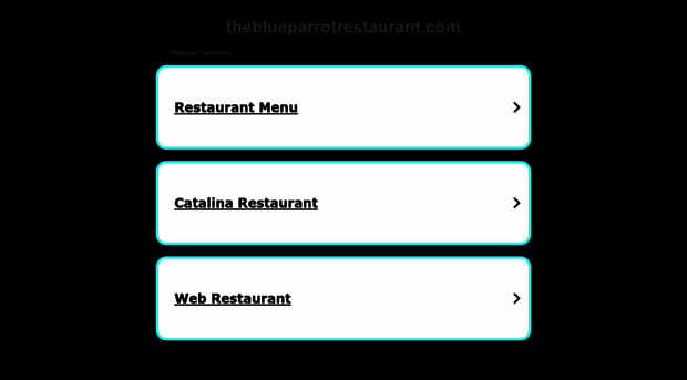 theblueparrotrestaurant.com
