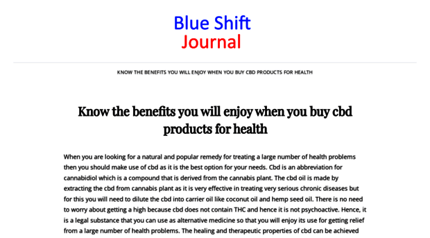 theblueshiftjournal.com