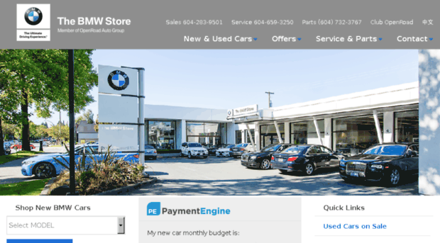 thebmwstore.openroadautogroup.com