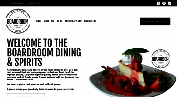 theboardroomdining.com