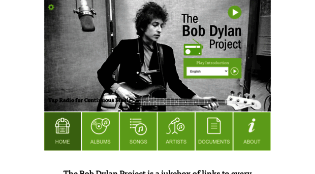 thebobdylanproject.com