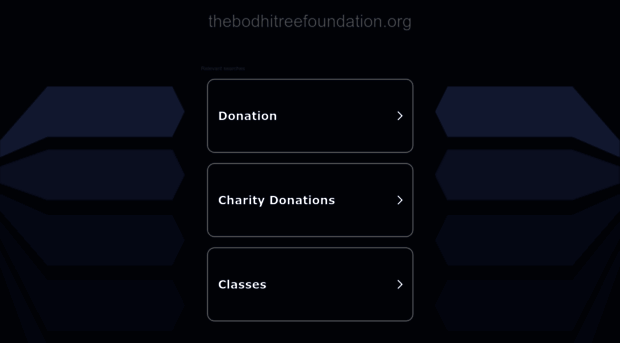 thebodhitreefoundation.org