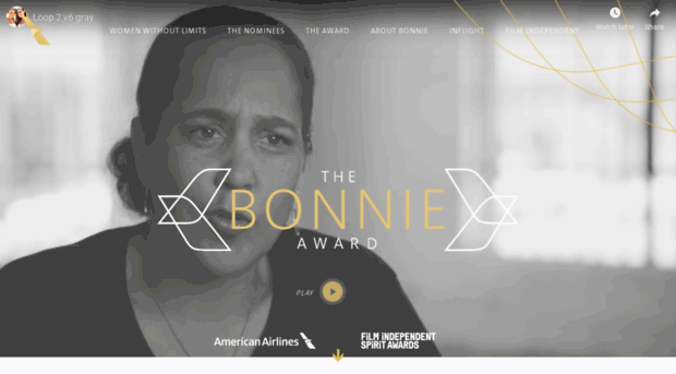 thebonnieaward.com